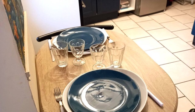 Duplex charmant 1chb-wifi- au cœur de Levroux