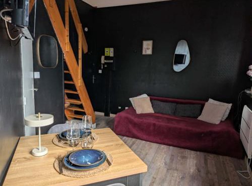 Duplex cosy Chambre Canapé-lit Wifi Doullens