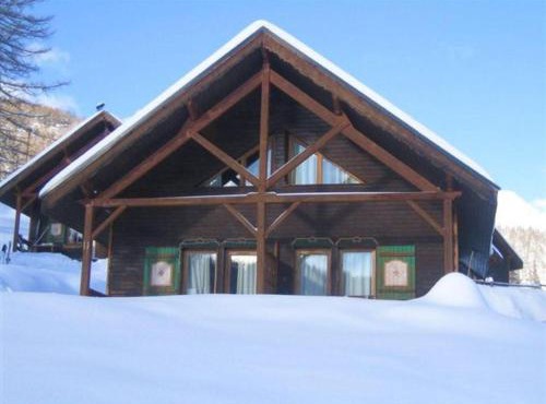 Duplex cosy jusqu'à 6 personnes- chalet des Pléiades - départ skis aux pieds en bordure de piste sans portage - au milieu des fleurs en été - l'autre duplex du chalet est également à nous