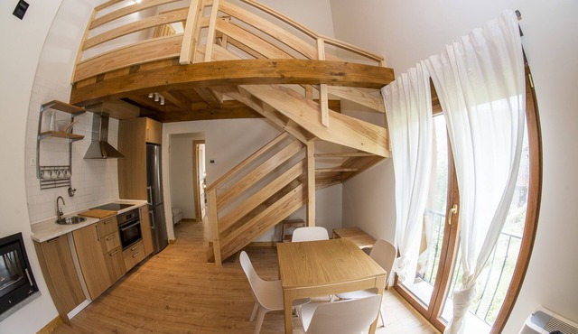 Duplex flat for four people
