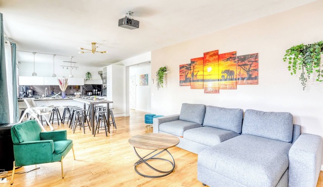 Duplex flat in Villa* Paris, ExpoPark, CDG, Disney