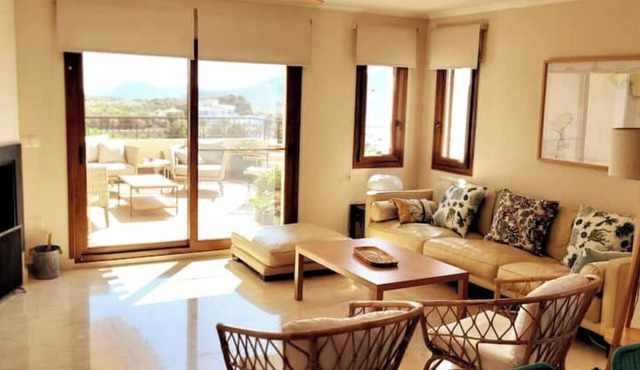 Duplex flat in luxury golf and beach resort