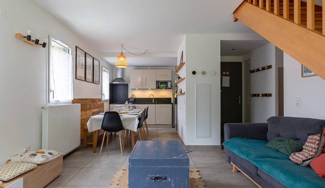 Duplex for 11 people, 50m to cable car, Wi-Fi, parking