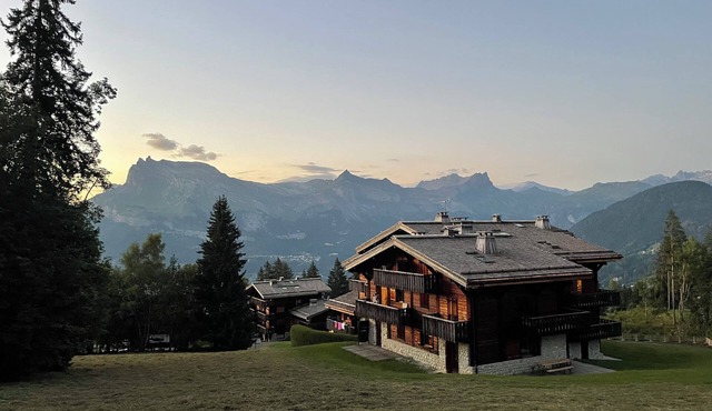 Duplex at Le Bettex in residence with swimming pool* and tennis court* 🏊🎾 *summer only