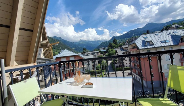 Duplex - St Gervais - situated steps from the Bettex Gondola Station