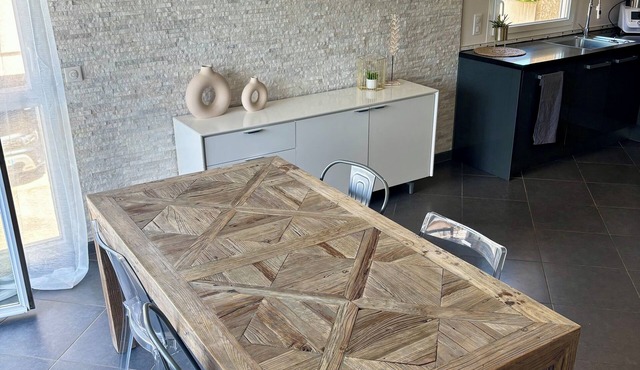 Duplex apartment with garden