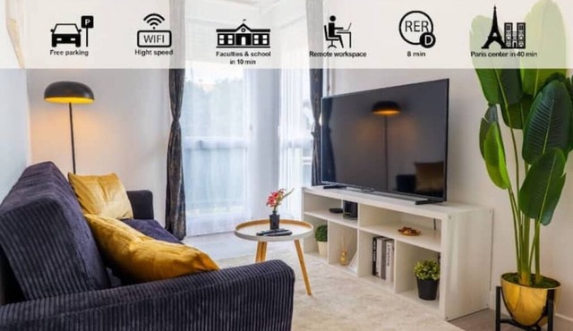 Duplex Golden Oasis - Evry Centre