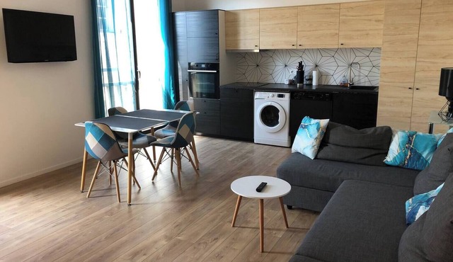 Duplex Jaden - 3 rooms - Air-conditioned 80sqm - 10min from the Beach