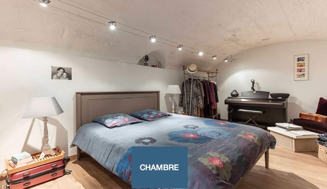 Duplex/loft Spacieux Proche des Buttes Chaumont