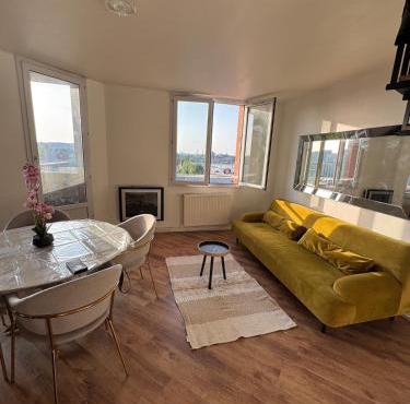 Duplex lumineux et cosy , 2 chambres à 5 min à pied du Stade Pierre-Mauroy