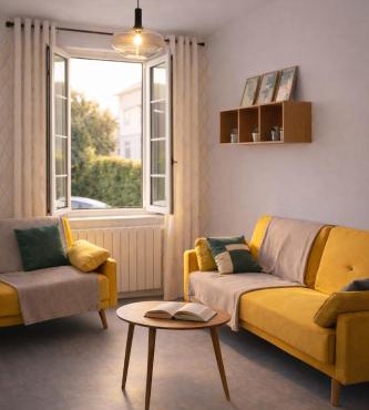 Duplex moderne avec 2 suites confortables Calme & central