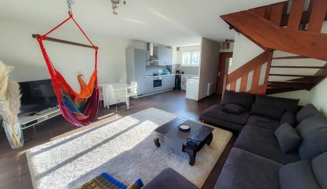 Duplex near GVA airport, UN, WHO, Palexpo