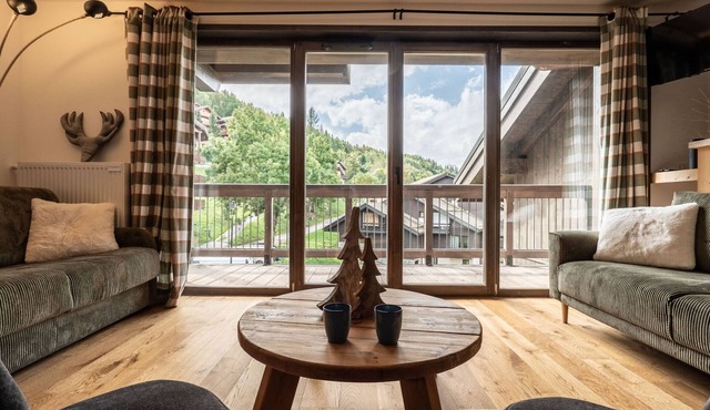 Duplex Neuf pour 12 Pers, Près des Pistes, Balcon Soleil, Wi-Fi, Parking, Linge Inclus