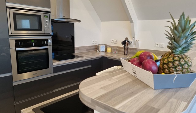 Duplex, overlooking Camaret Bay