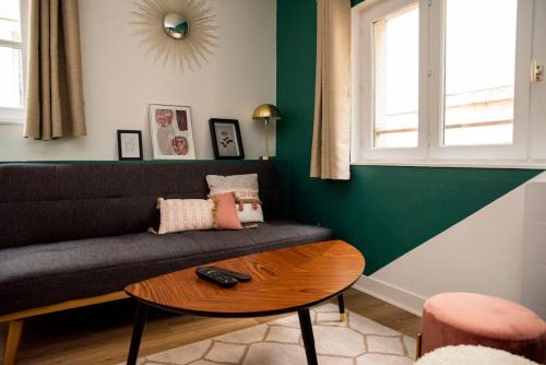 Duplex sur cour, Rue Caponière