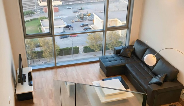 Duplex with sea views and private parking