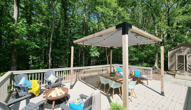 Durham Retreat: Deck, Grill, Firepit, 10 mins from Duke & Downtown