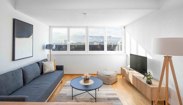 E-64 Duplex-3BDR apartment with Sky roof-Zurich West