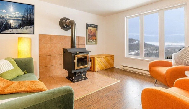 Entre Ciel et Fleuve 26S Cozy condo ambiance, Pool
