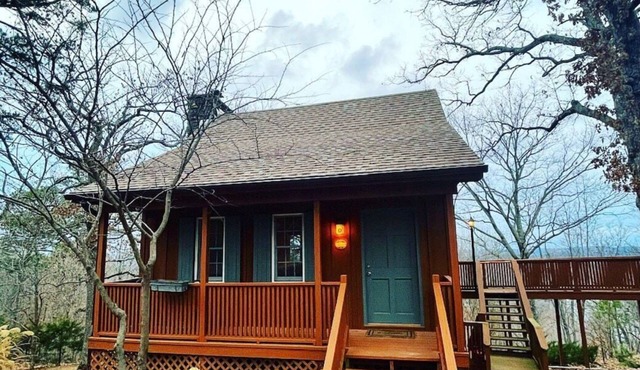 Eagle Crest cabin, White river view with hottub