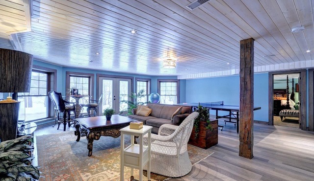 Eagle Lake Adventure Log Cabin in the Haliburton Highlands.