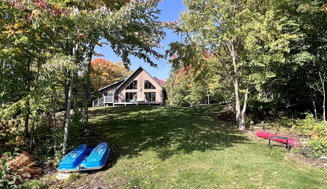 Eagle Point Cabin on Island Lake in Iron County, Wisconsin