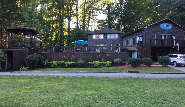 Eagles Nest Village On Pristine Pine Creek. Unique property with 3 cabins!