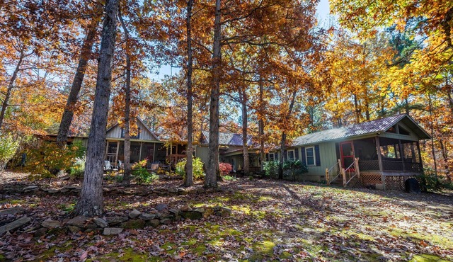 Eagles + Owl's-TWO cabins, lakeside-sleeps 16