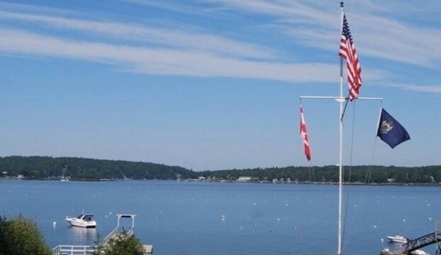 East Boothbay Waterfront One room Condo.Waterview from in side this room
