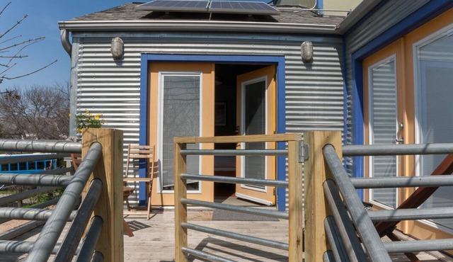 East Side Modern Studio with Private Deck