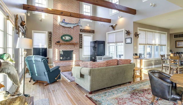 Eastern Shore Group Getaway! Riverfront Home