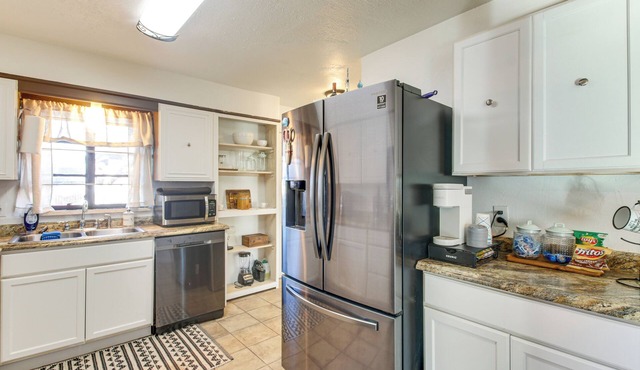 Easy OKC Access! Quiet Home w/Yard & Workspace