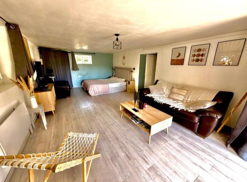 Eaux Iris - Studio avec Jardin privatisé proche Casino