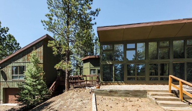 Eclectic home w/ a guest studio, wood-burning fireplace, & more!