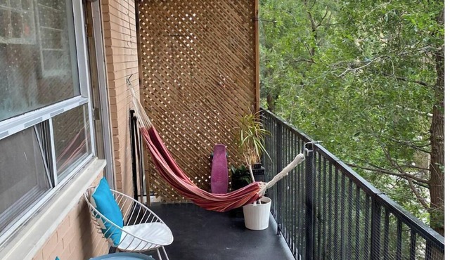 Eclectic King west apartment with pool table.