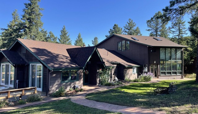 Eclectic Mountain Home with Views and Amenities