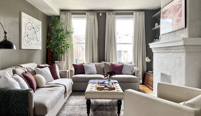 Eclectic Short North Home - Free Parking, Private Backyard, Walk to All