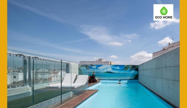 Eco-Chic Pool House Near Galiana Golf