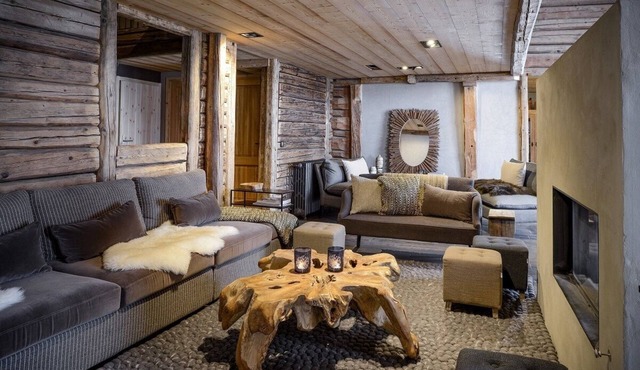 Eco-design chalet with view of Mont Blanc and Nordic bath (15 people)