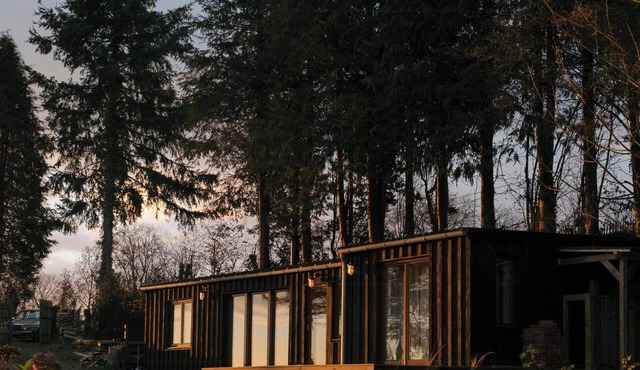 Eco-friendly cabin in the Norman countryside