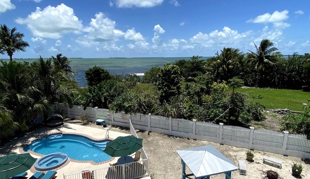 Eco Friendly Secluded OceanView Pool near Key West