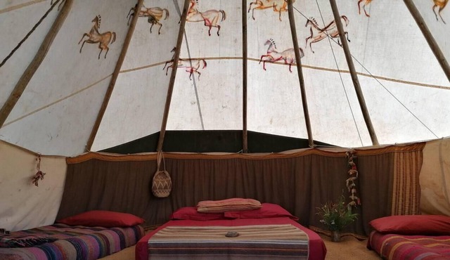 Eco Project Tipi at Permaculture Land