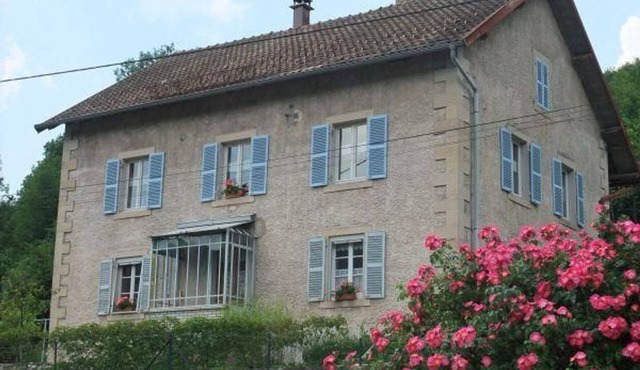 Eco-renovated cottage with studio and wood stove near Ballon de Servance
