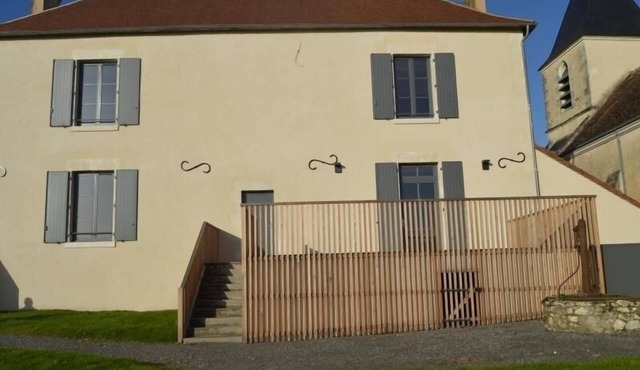 Eco-renovated rectory with terrace and pond view, near Brenne Regional Natural Park