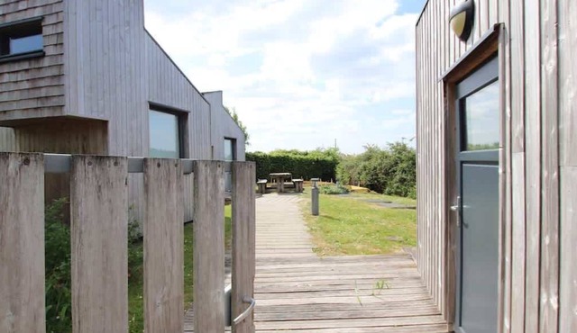 Ecolodge Cassiopée, terrasse, Mont Bernanchon