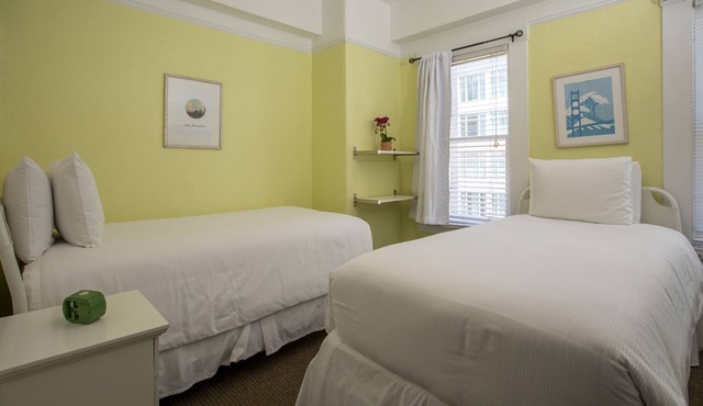 Economy Twin Room with Private External Bathroom