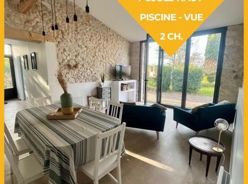 Ecrin de paradis Pujols HAUT Piscine-VUE