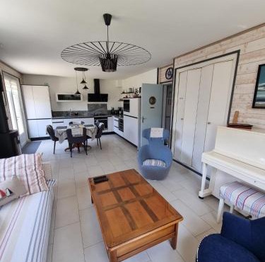 Ecume de mer, véritable maison de vacances à 400 m des plages