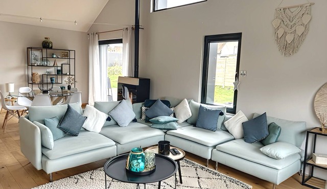 Eden Blue Lodge - Villa 8 Voyageurs Avec Piscine à 15 Minutes de Compiègne