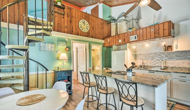 Edisto Island Condo with Balcony, Golf Course Views!